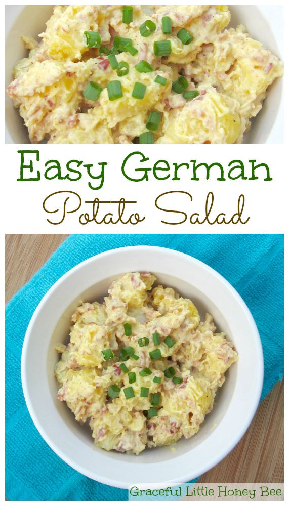 Easy German Potato Salad
 Easy German Potato Salad Graceful Little Honey Bee