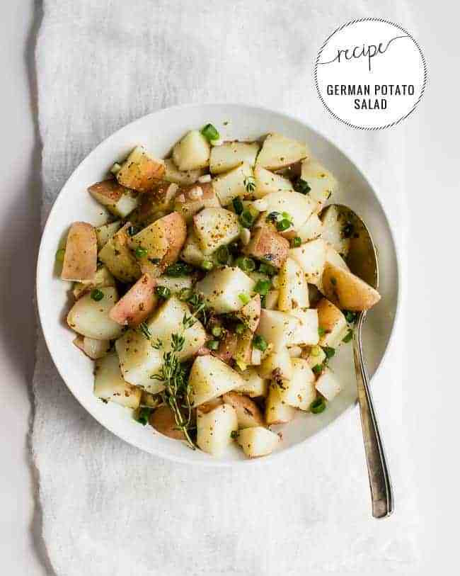 Easy German Potato Salad
 Easy Vegan German Potato Salad