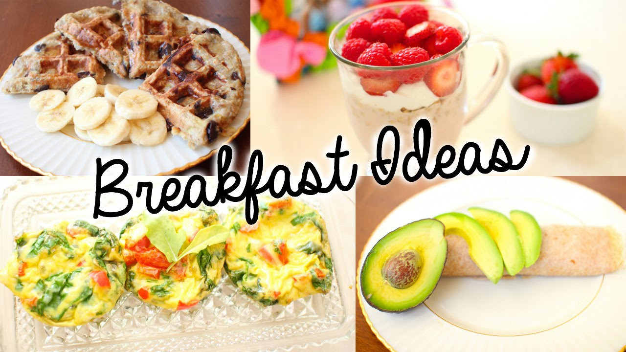 Easy Healthy Breakfast Idea
 simple healthy breakfast recipes