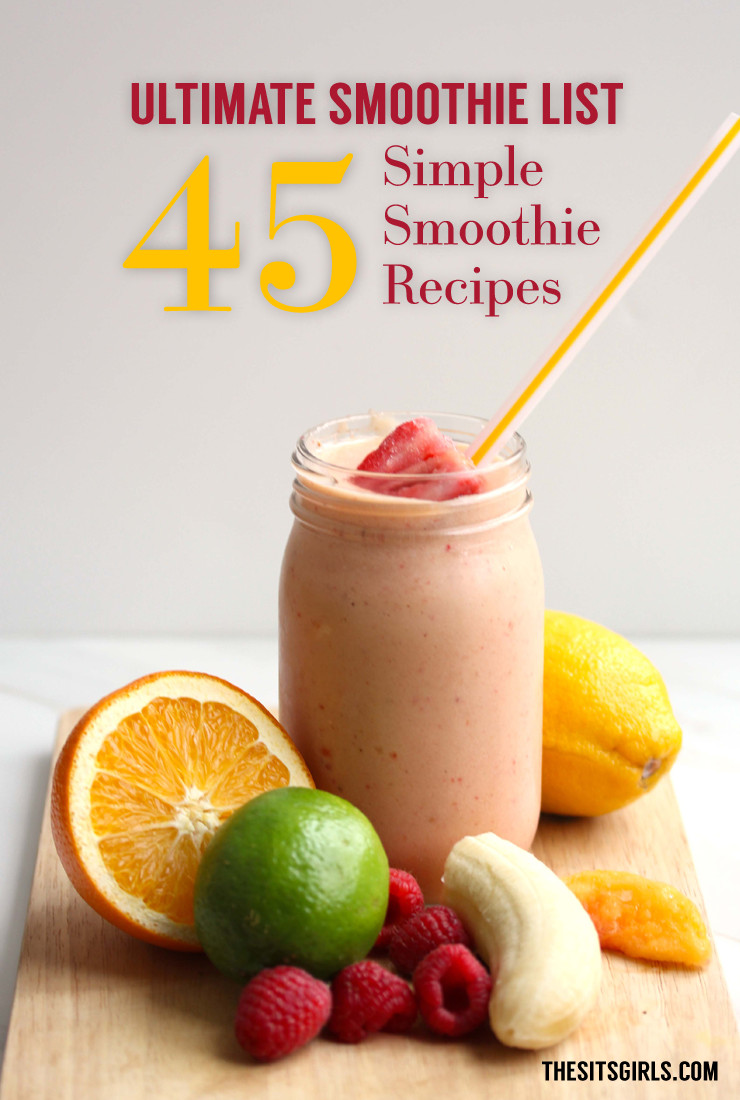 Easy Healthy Smoothie Recipes
 Healthy easy breakfast smoothie recipes Food easy recipes
