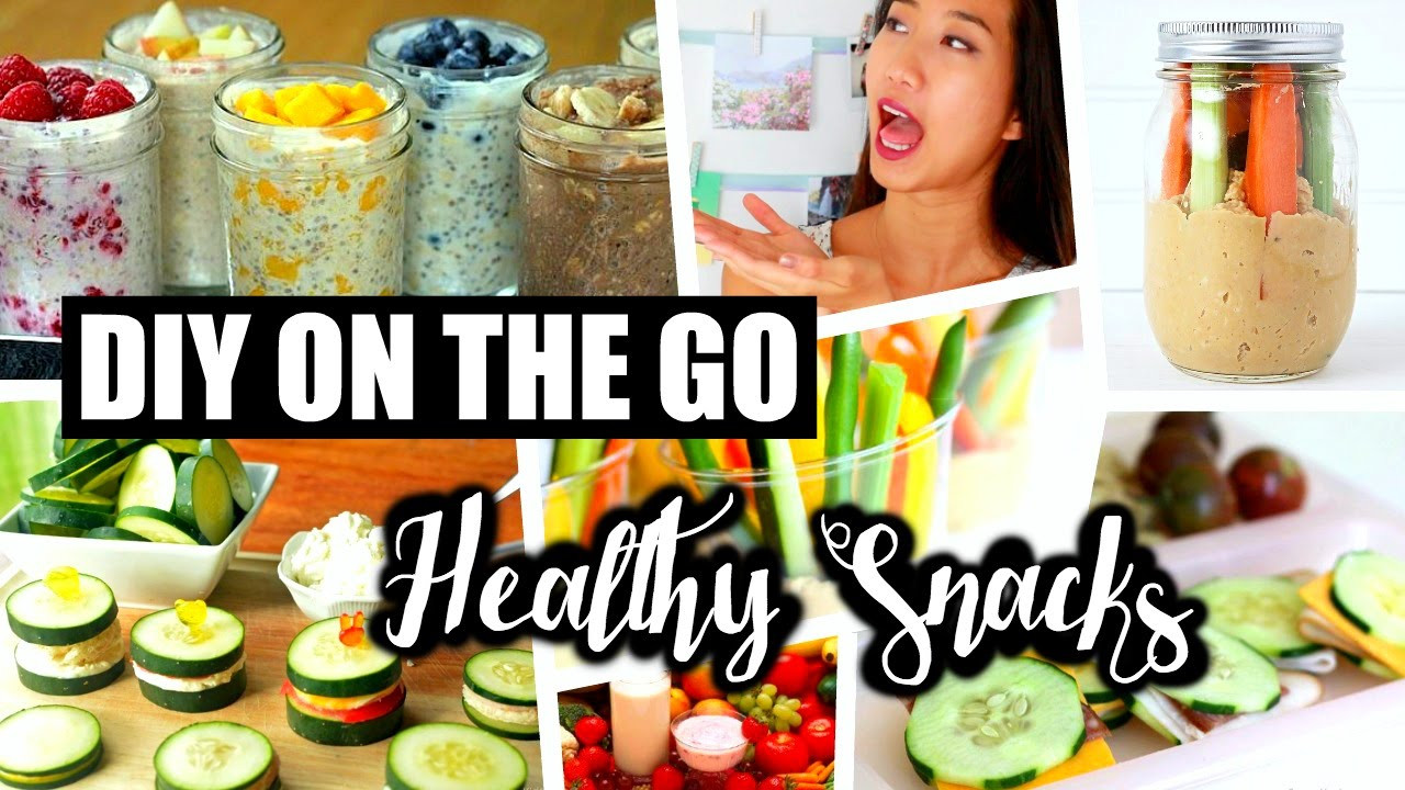 Easy Healthy Snacks On The Go
 DIY HEALTHY SNACKS ON THE GO QUICK AND EASY
