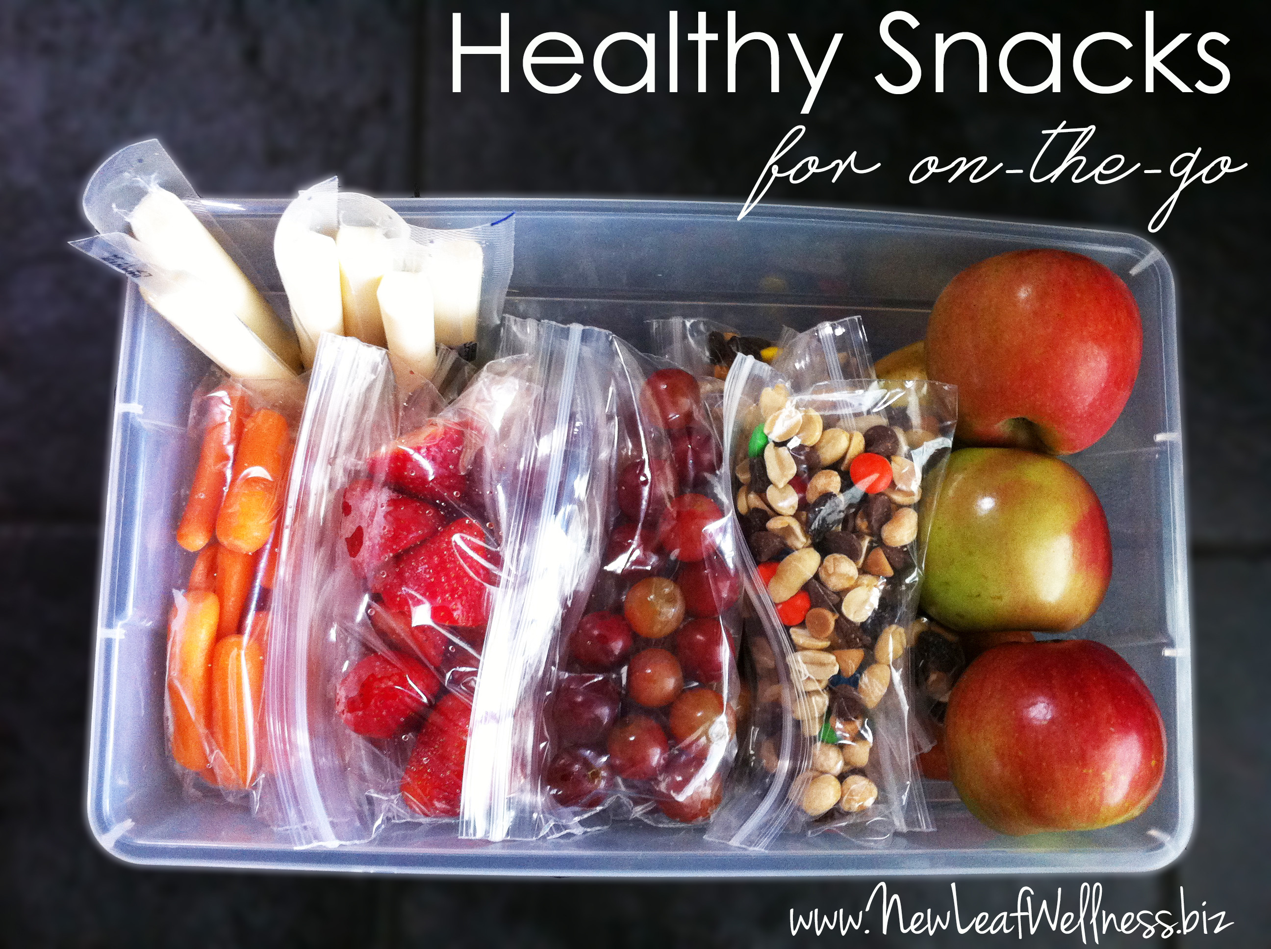 Easy Healthy Snacks On The Go
 Simple healthy snacking – New Leaf Wellness