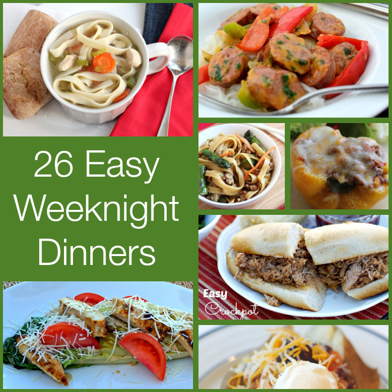 Easy Healthy Weeknight Dinners
 EASY Weeknight Dinners