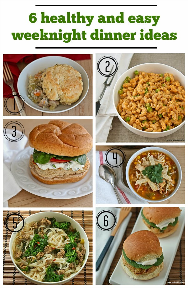 Easy Healthy Weeknight Dinners
 Healthy and easy weeknight dinner ideas