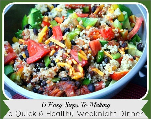 Easy Healthy Weeknight Dinners
 How to Make A Quick Healthy Dinner