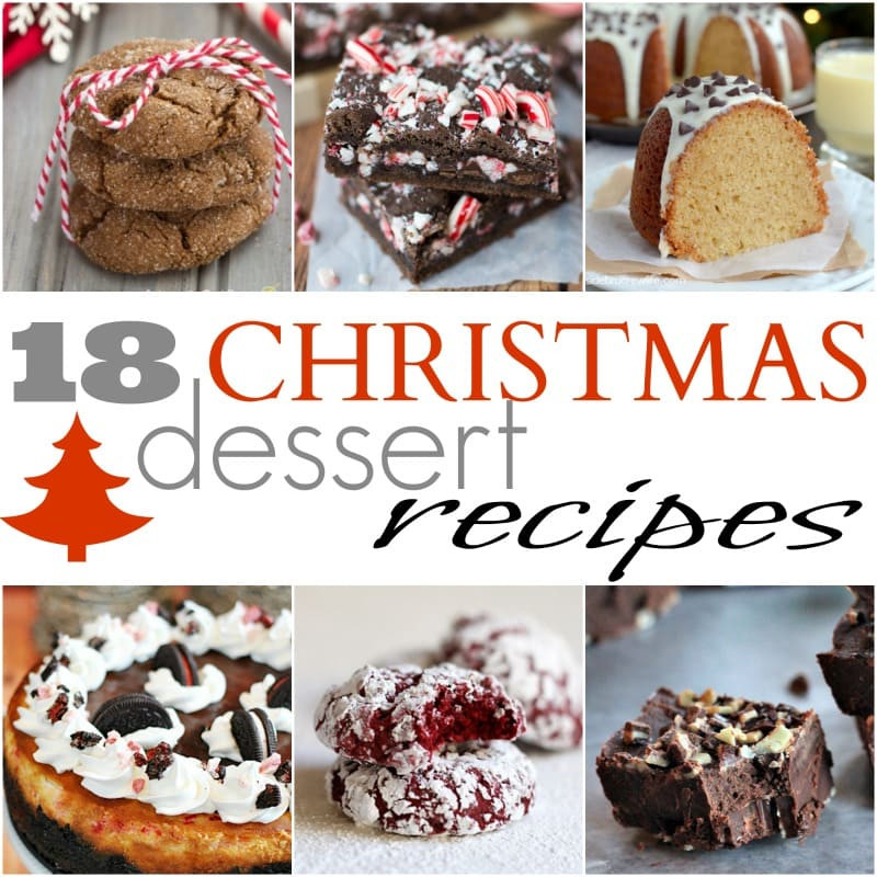 Easy Holiday Dessert Recipes
 18 Easy Christmas Dessert Recipes