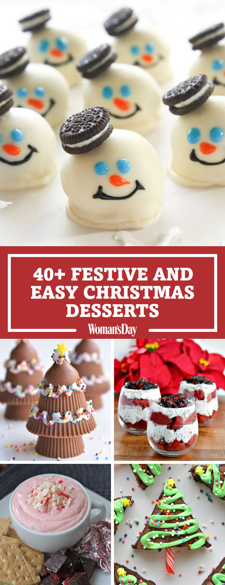 Easy Holiday Dessert Recipes
 57 Easy Christmas Dessert Recipes Best Ideas for Fun