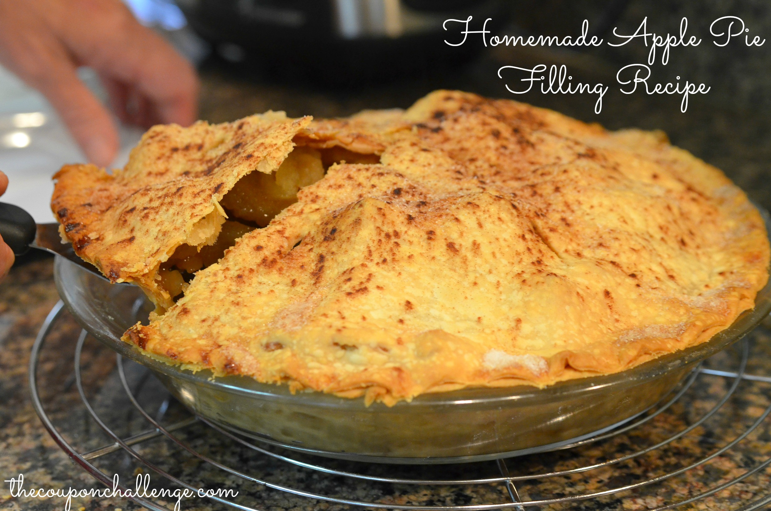 Easy Homemade Apple Pie
 Apple Pie Filling Recipe