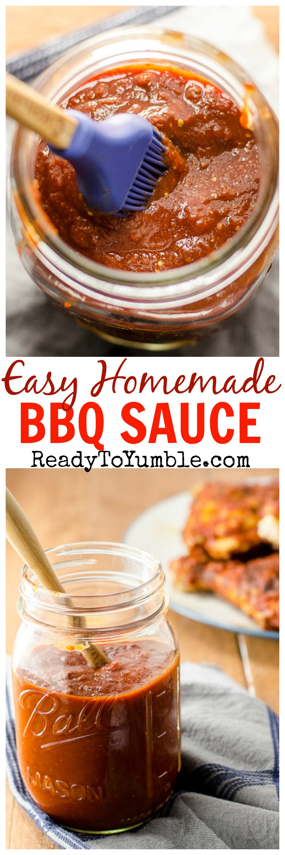 Easy Homemade Bbq Sauce
 Easy Homemade Barbecue Sauce Ready to Yumble