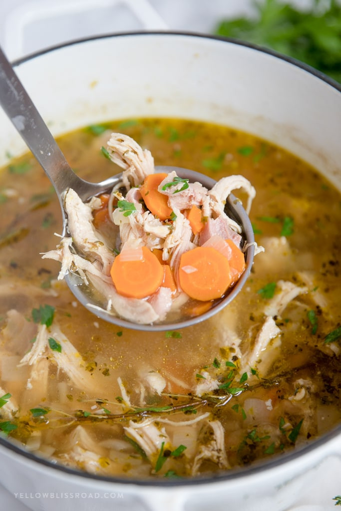 Easy Homemade Chicken Soup
 Homemade Chicken Soup Recipe