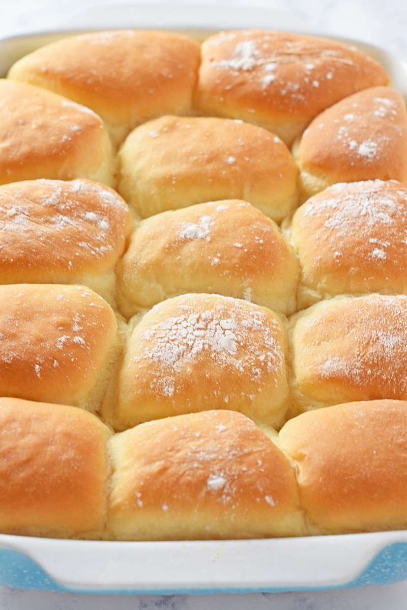 Easy Homemade Dinner Rolls
 Grandma s Homemade Dinner Rolls Adventures of Mel