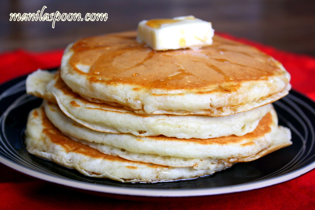 Easy Homemade Pancakes
 Manila Spoon Easy Homemade Fluffy Pancakes