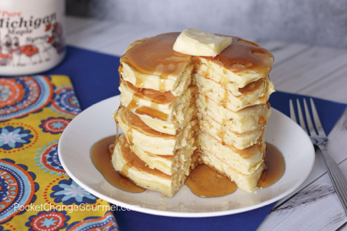 Easy Homemade Pancakes
 Easy Homemade Pancake Recipe Recipe