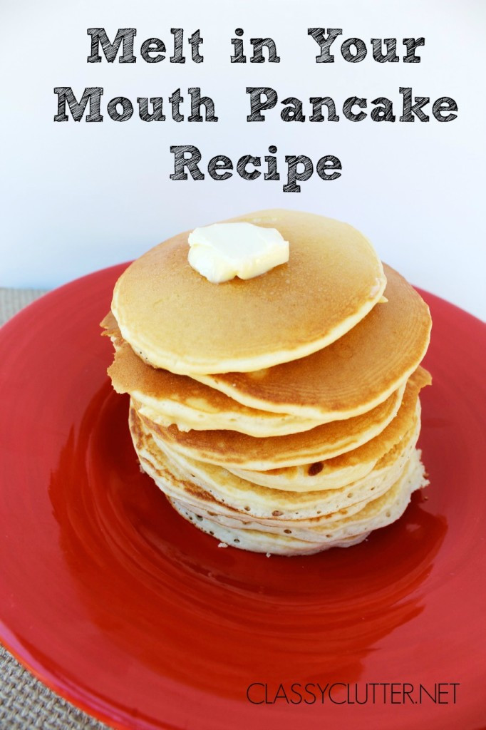 Easy Homemade Pancakes
 Easy Pancake Recipe