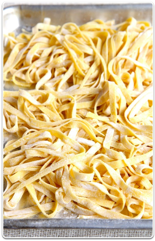 Easy Homemade Pasta
 Making fresh pasta is easy and fun