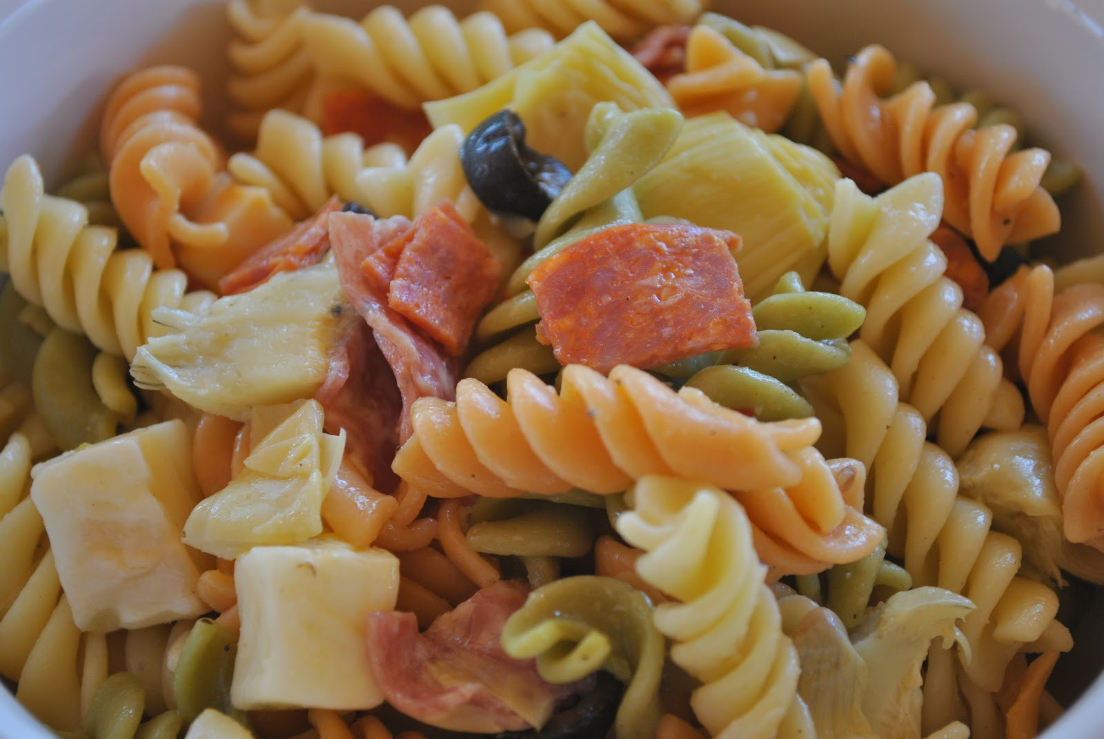 Easy Italian Pasta Salad
 easy italian pasta salad