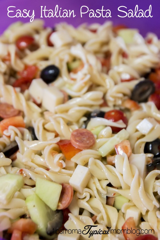 Easy Italian Pasta Salads
 Easy Italian Pasta Veggie Salad