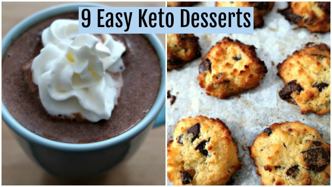 Easy Keto Dessert
 9 Easy Keto Dessert Recipes Quick Low Carb Ketogenic