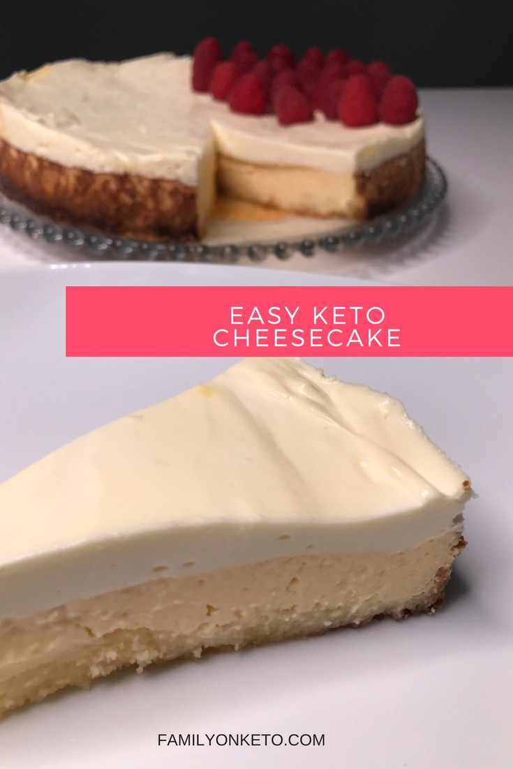 Easy Keto Dessert
 EASY KETO CHEESECAKE Family Keto