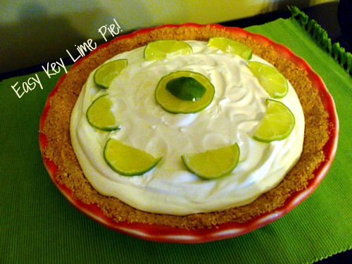 Easy Key Lime Pie
 I Like to Bake and Cook Easy Key Lime Pie
