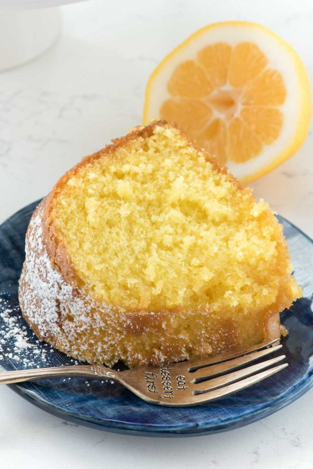 Easy Lemon Cake
 Easy Lemon Butter Cake Crazy for Crust