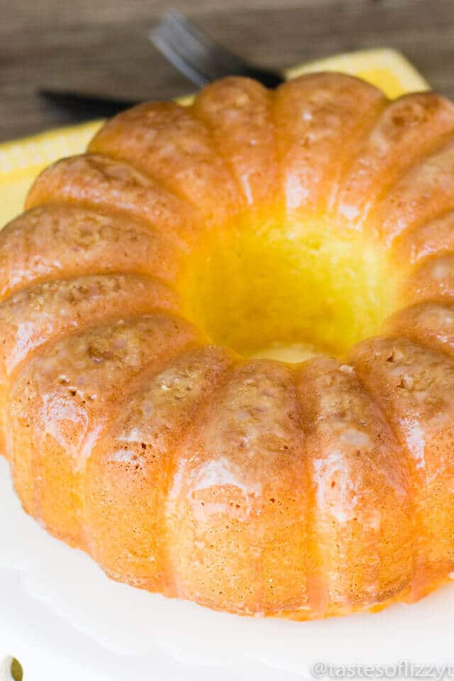 Easy Lemon Cake
 easy lemon pound cake with glaze