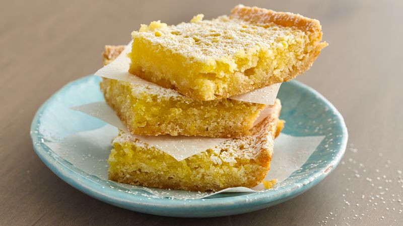 Easy Lemon Dessert Recipes
 So Easy Lemon Bars Recipe Pillsbury