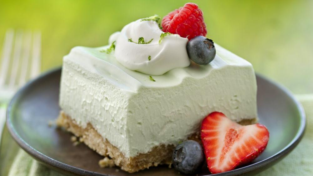 Easy Light Desserts
 Light and Fluffy Key Lime Dessert Squares recipe from