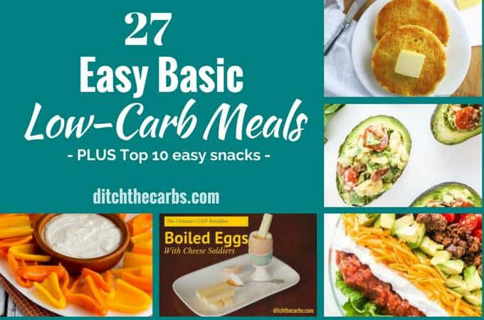 Easy Low Carb Dinners
 Easy basic low carb meals the easy way to stay low carb