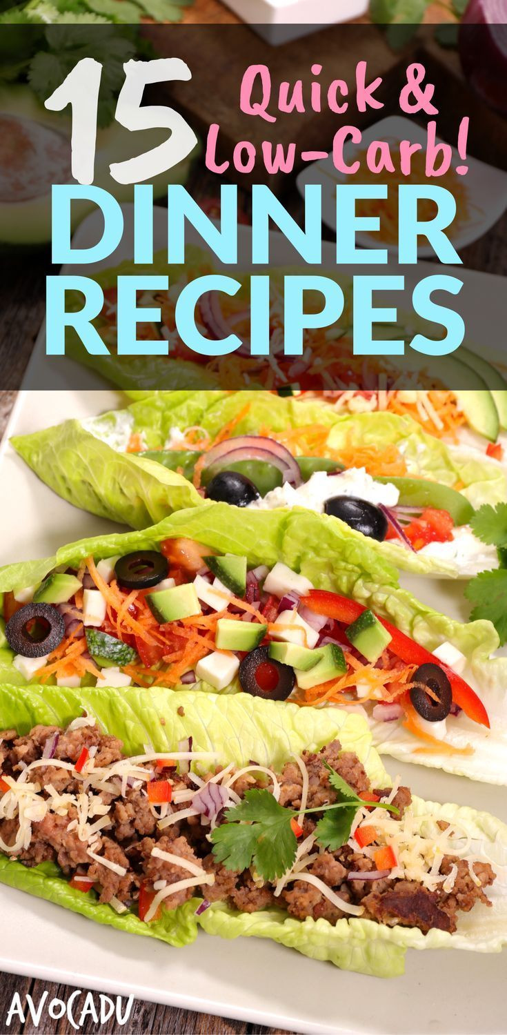 Easy Low Carb Dinners
 993 best images about Weight Loss Recipes on Pinterest