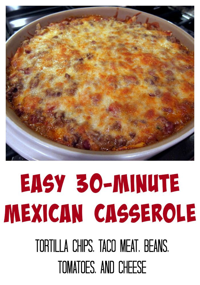 Easy Mexican Casserole
 De 25 bedste idéer inden for Easy mexican casserole på