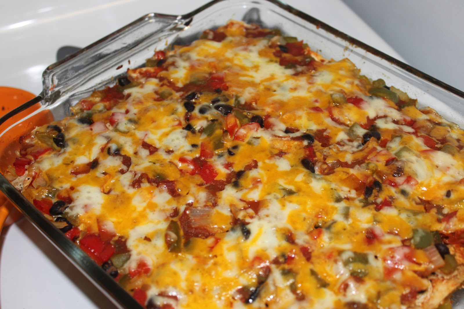 Easy Mexican Casserole
 A Better Life with Burgers Mexican Casserole