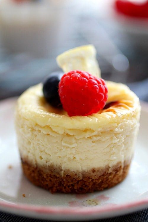 Easy Mini Cheesecake Recipe
 Mini Lemon Cheesecake