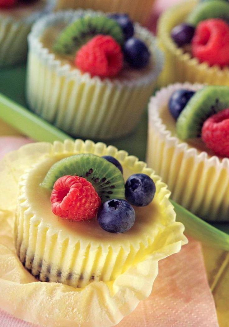 Easy Mini Cheesecake Recipe
 209 best Kiwi for Dessert images on Pinterest