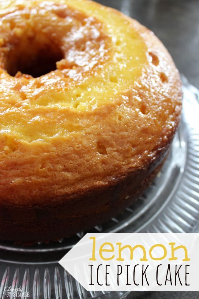 Easy Moist Lemon Cake Recipe
 Best 20 Moist lemon cakes ideas on Pinterest