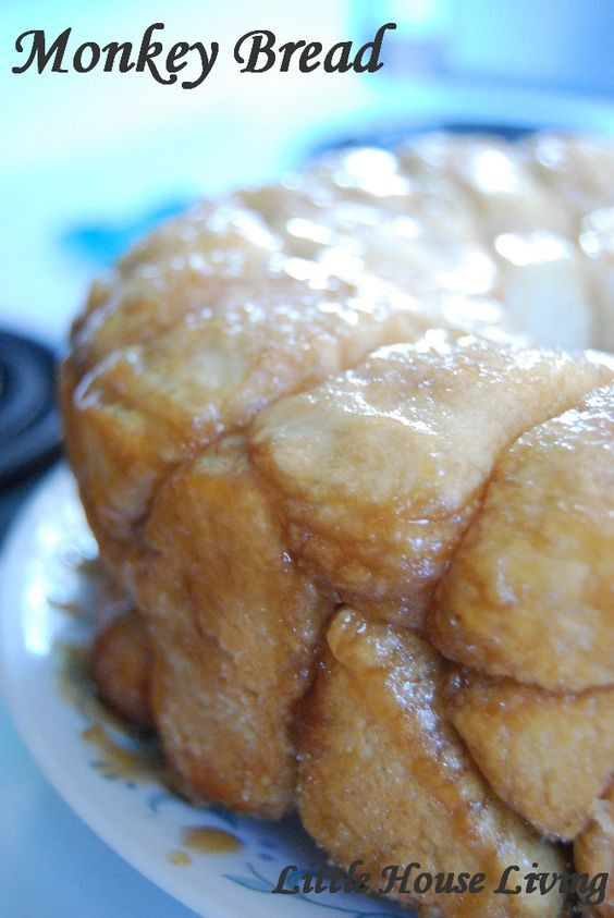 Easy Monkey Bread Recipe With 1 Can Of Biscuits
 monkey bread made with canned biscuits