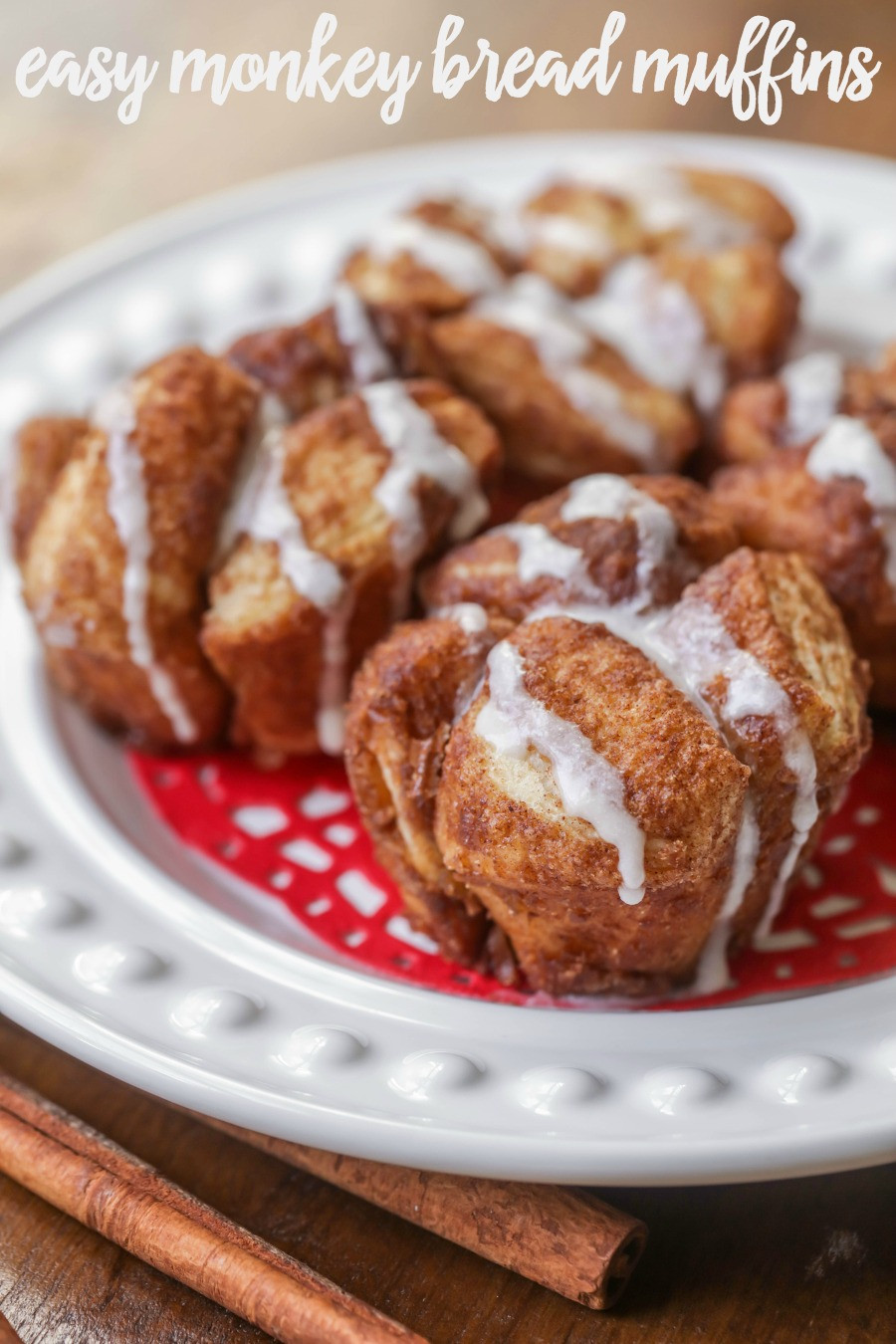 Easy Monkey Bread Recipe With 1 Can Of Biscuits
 Monkey Bread Muffins