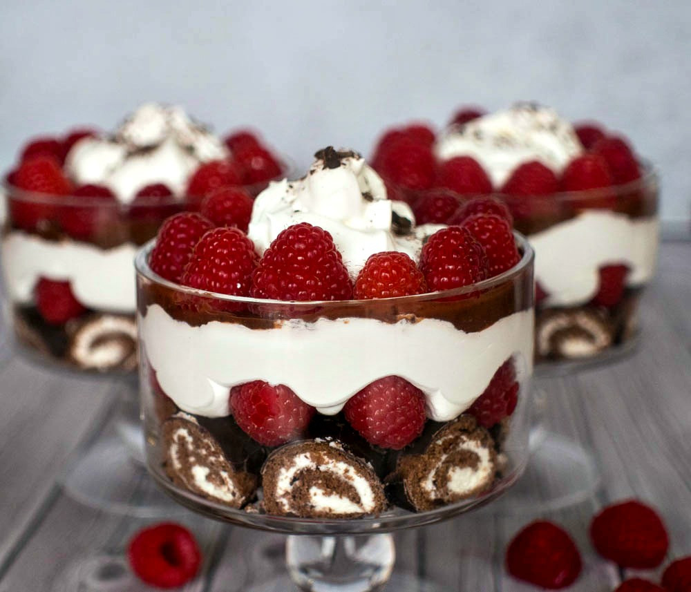 Easy Mother'S Day Desserts
 Chocolate Raspberry Ho Ho Trifle Upstate Ramblings