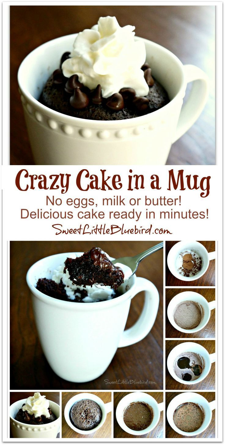 Easy Mug Desserts
 Single Serve Mug Desserts Quick and Easy