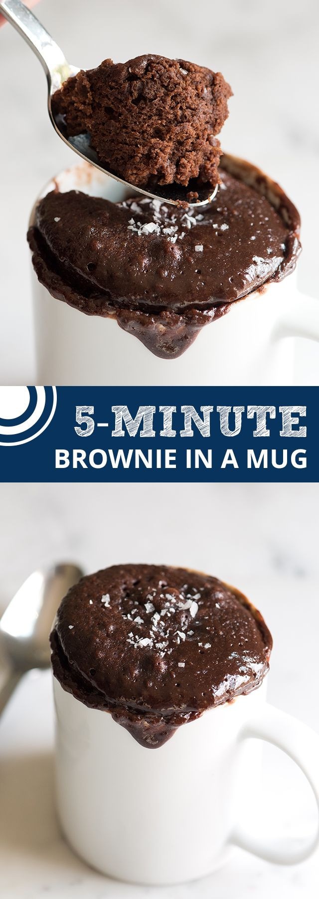 Easy Mug Desserts
 Easy Microwave Brownie in a Mug Recipe