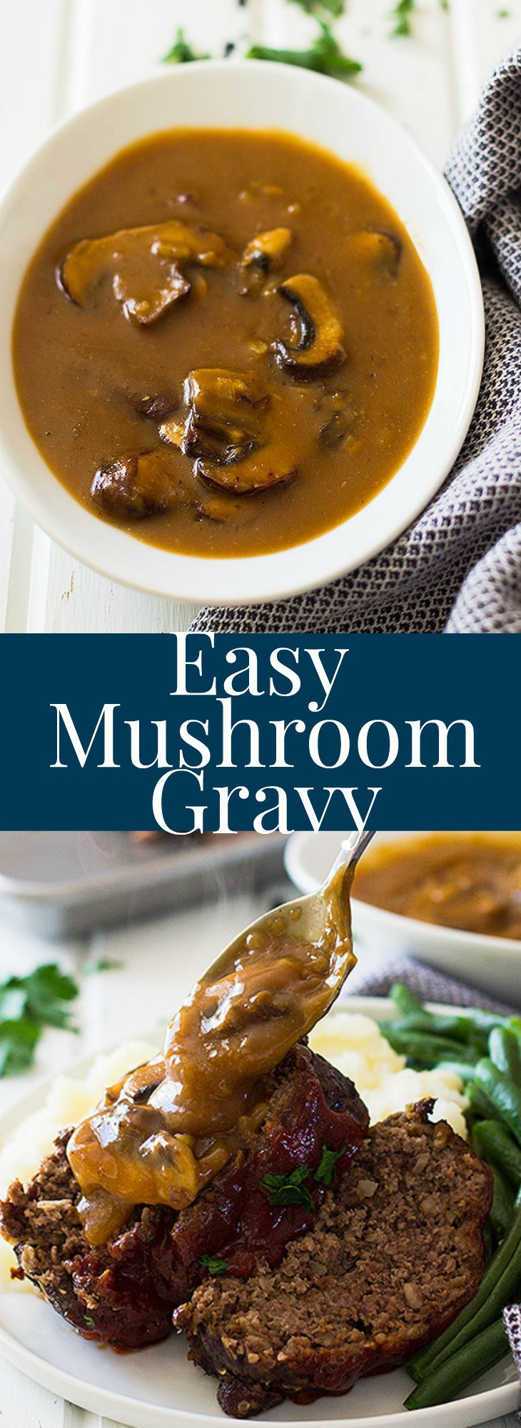 Easy Mushroom Gravy
 Easy Mushroom Gravy