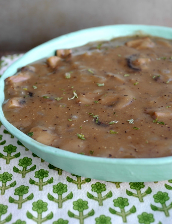 Easy Mushroom Gravy
 Super Easy Mushroom Gravy