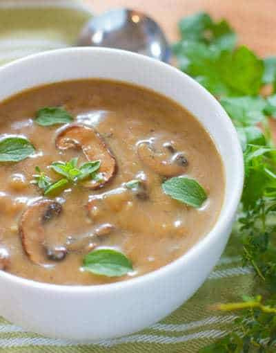 Easy Mushroom Gravy
 Easy Mushroom Gravy