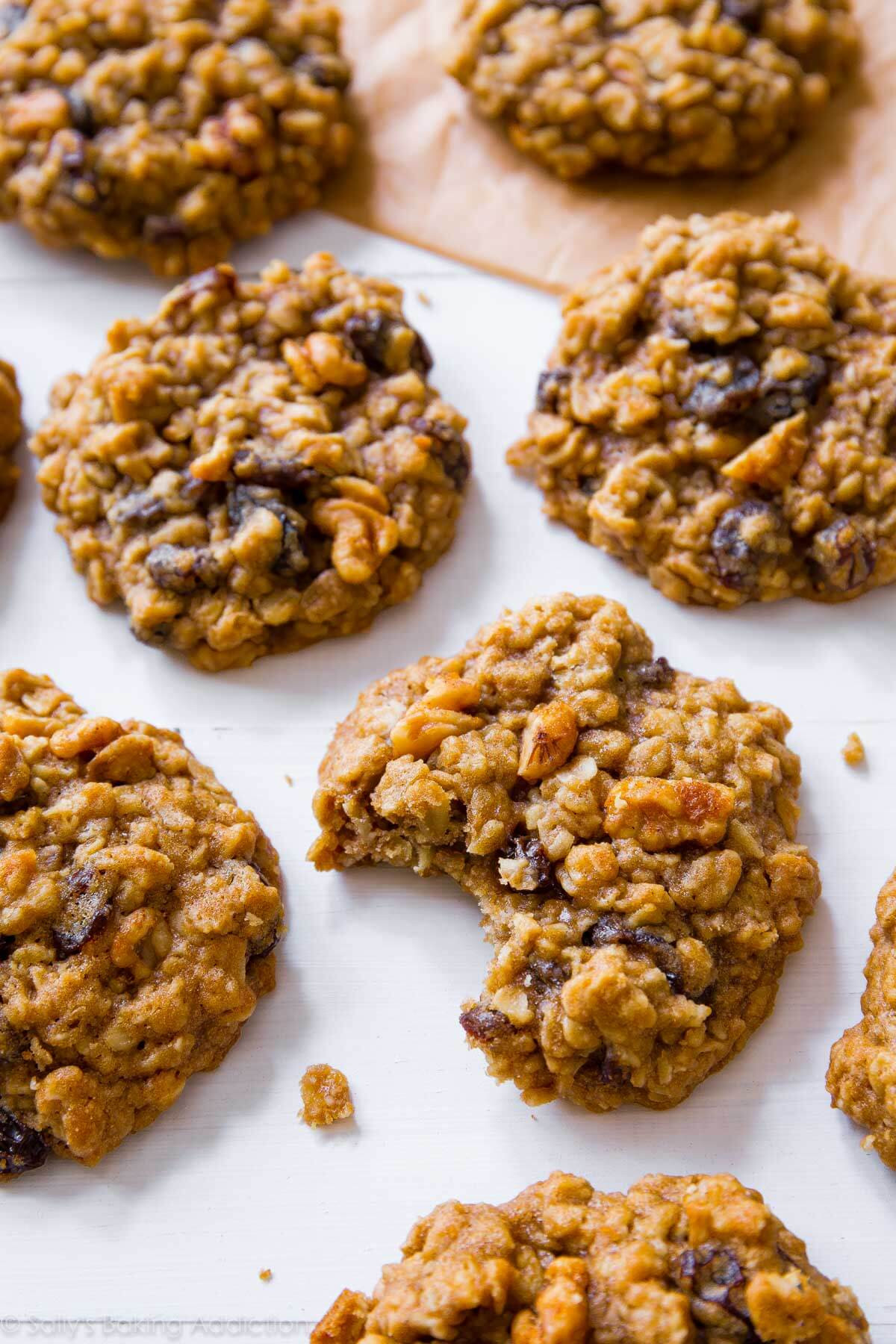 Easy Oatmeal Cookies
 Soft & Chewy Oatmeal Raisin Cookies Sallys Baking Addiction