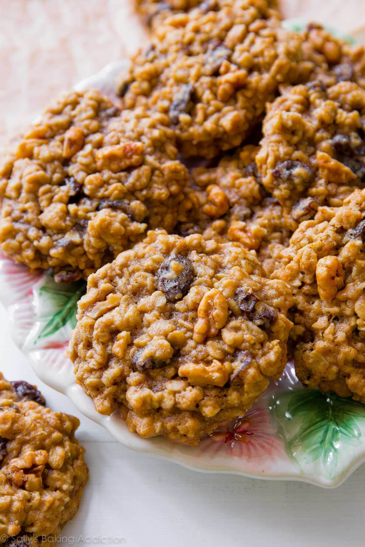 Easy Oatmeal Raisin Cookies
 Soft & Chewy Oatmeal Raisin Cookies Sallys Baking Addiction