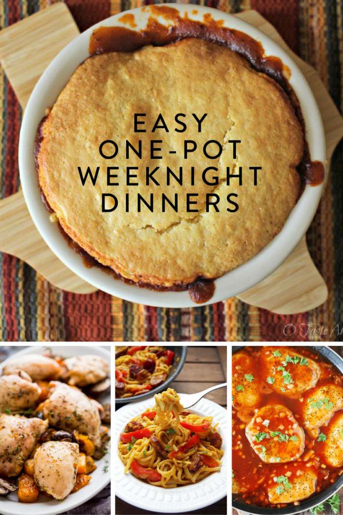 Easy One Pan Dinners
 Easy e Pot Weeknight Dinners • The Inspired Home