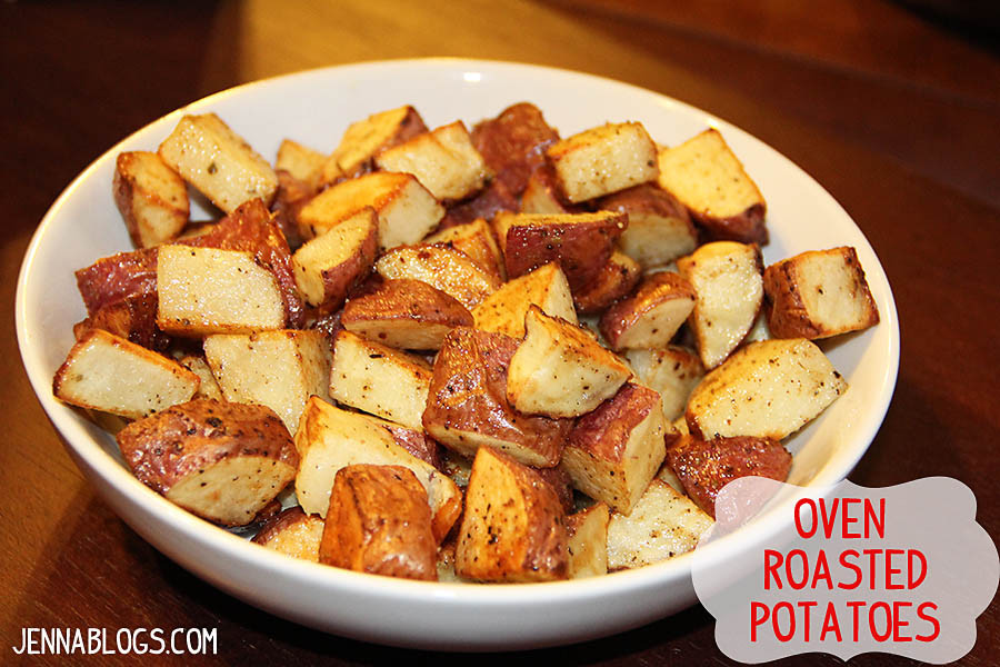 Easy Oven Roasted Potatoes
 Jenna Blogs Quick Oven Roasted Potatoes