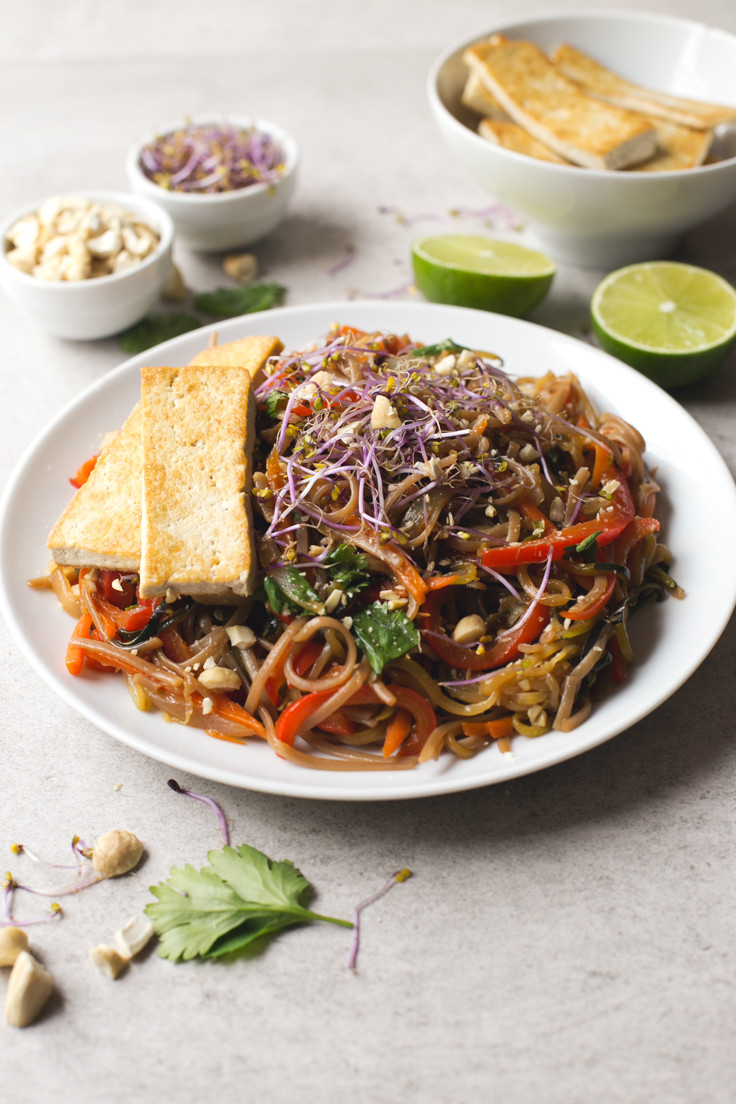 Easy Pad Thai
 Vegan Pad Thai