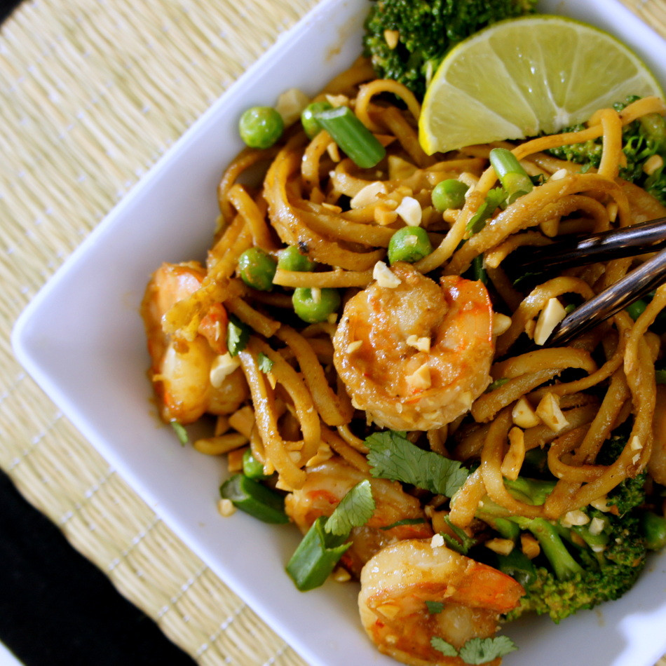 Easy Pad Thai
 Easy Shrimp Pad Thai I Wash You Dry