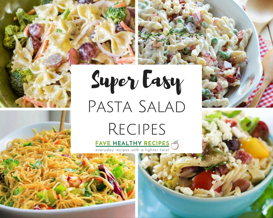 Easy Pasta Salad
 16 Super Easy Pasta Salad Recipes